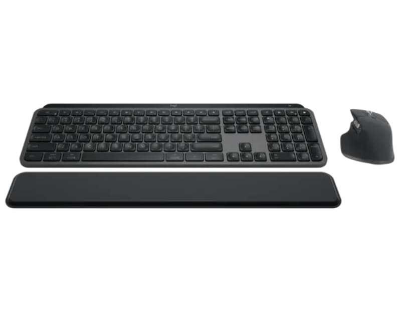 Fotografija proizvoda: MX Keys S Combo Graphite Wireless Desktop US tastatura + miš