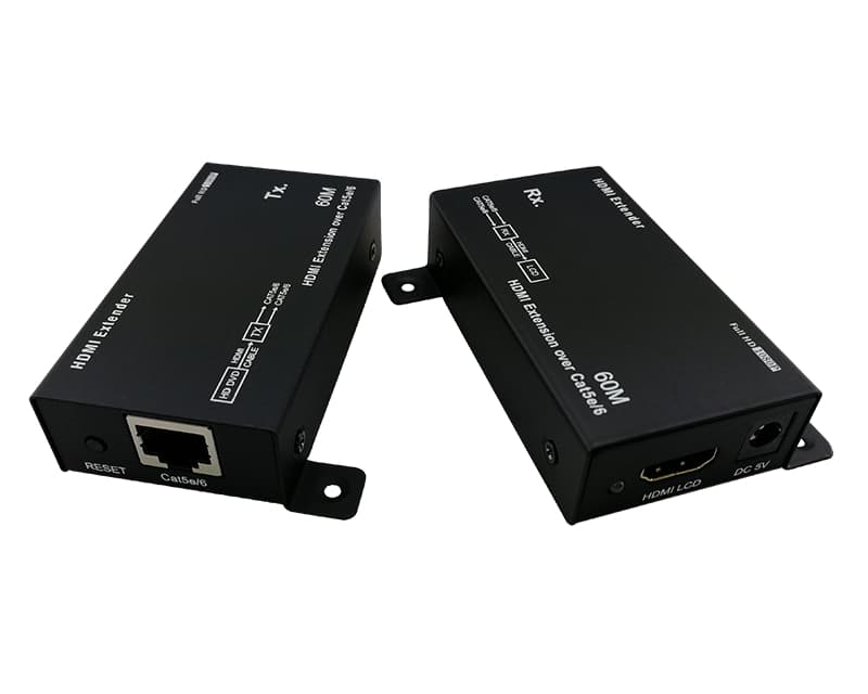 Fotografija proizvoda: Adapter-Konvertor HDMI extender - RJ 45 cat5e/6, 60m