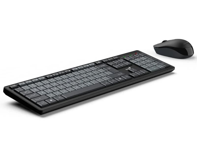 Fotografija proizvoda: Smart KM-8200 Wireless USB US crna tastatura + miš