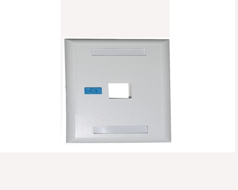 Fotografija proizvoda: Modular outlet for 1 RJ45 module, 86x86mm