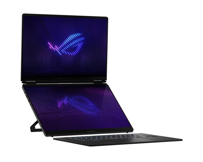 Fotografija proizvoda: ROG Zephyrus Duo 16 GX651AX-SR103X (16 inča 3K, Ultra 9 386H, 64GB, 2TB SSD, GeForce RTX 5090, Win11 Pro) laptop