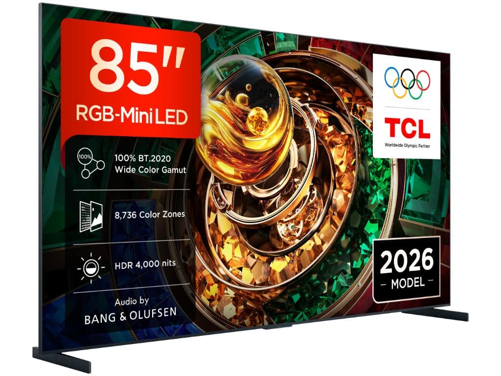 Fotografija proizvoda: Televizor TCL 85RM9L/RGB- Mini LED/85"/4K UHD/144Hz/Google TV/crna