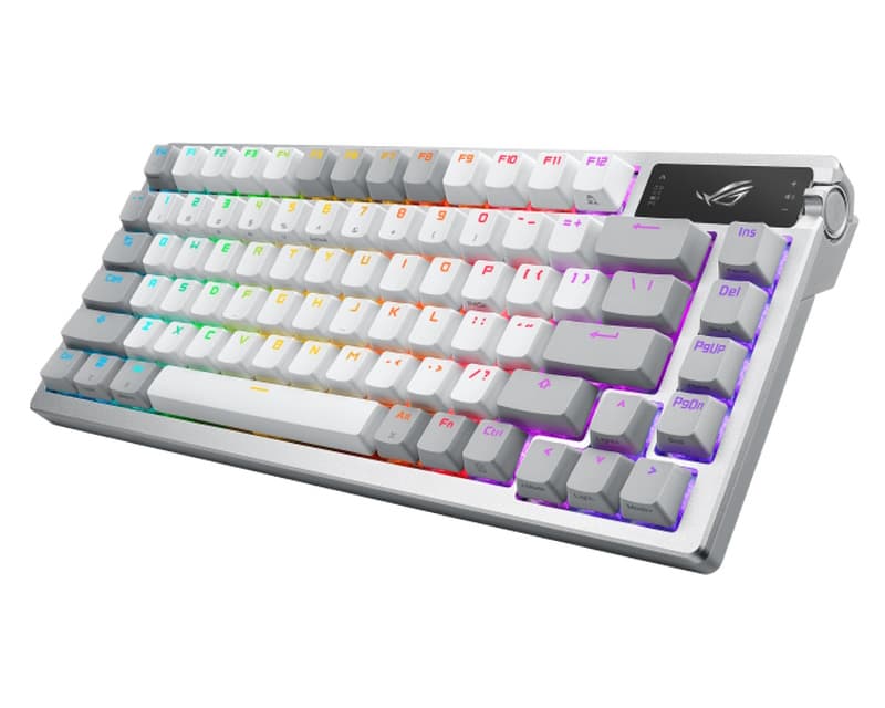 Fotografija proizvoda: M701 ROG AZOTH US Gaming tastatura bela