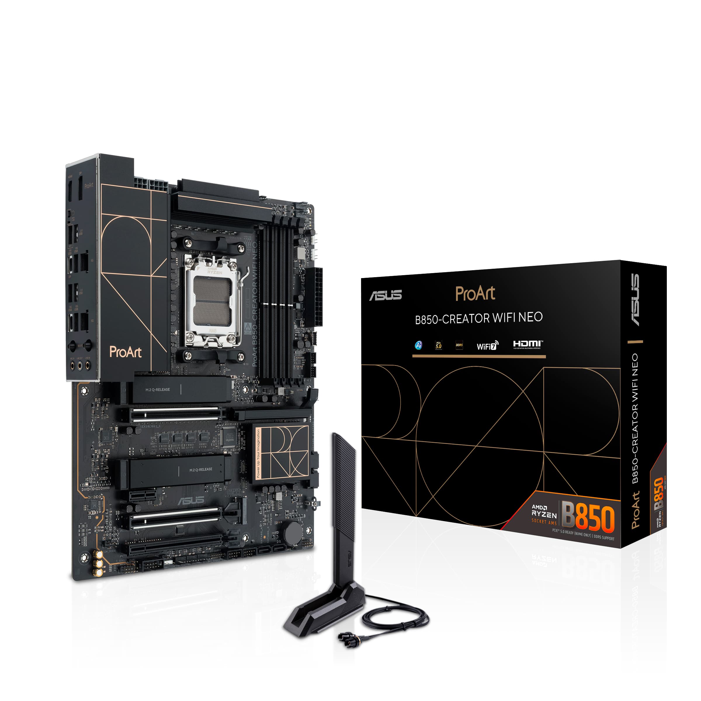 Fotografija proizvoda: PROART B850-CREATOR WIFI NEO matična ploča