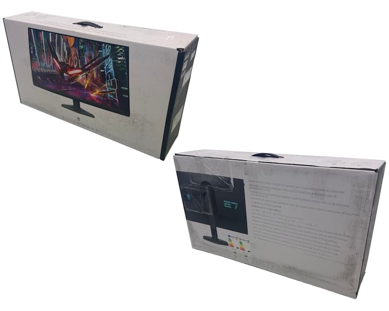 Fotografija proizvoda: 27 inča AW2725QF 4K IPS 180Hz G-Sync Alienware dvorežimski gaming monitor, bulk