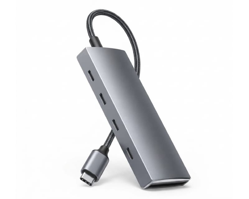Fotografija proizvoda: USB 3.1 tip C - HUB 5 porta USB 3.1 tip C