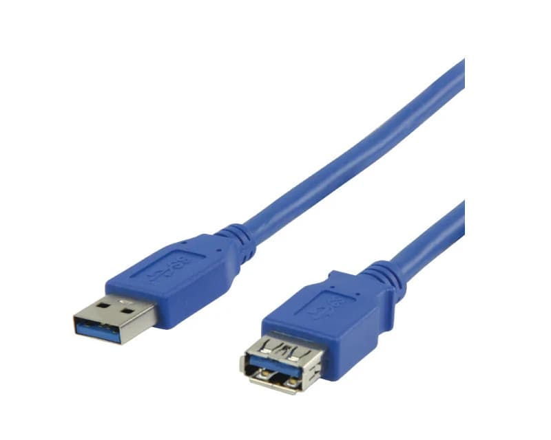 Fotografija proizvoda: USB 3.0 kabl - USB 3.0 produžetak M/F 1.8 plavi
