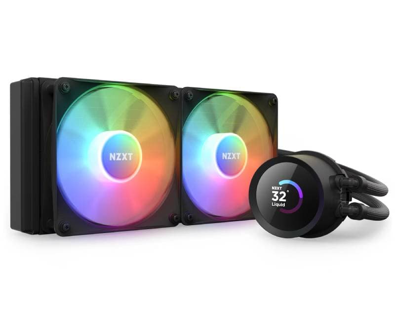 Fotografija proizvoda: Kraken 240 RGB vodeno hlađenje crno (RL-KR240-B1)