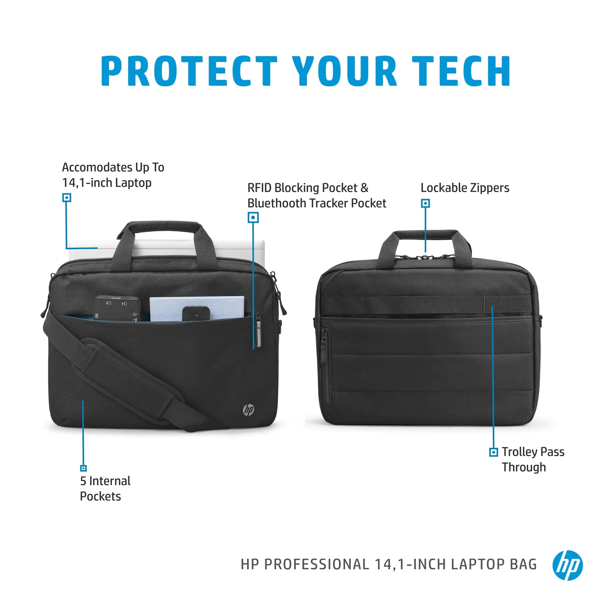 Fotografija proizvoda: Torba HP 14,1" Professional/500S8AA/crna