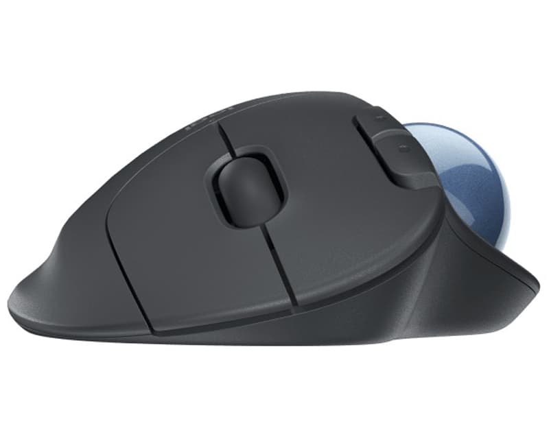 Fotografija proizvoda: M575s ERGO Bluetooth Trackball Grafitna plava kuglica miš