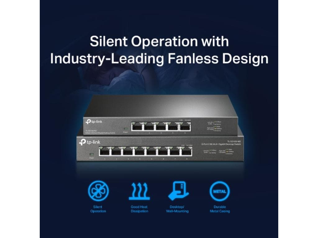 Fotografija proizvoda: Switch TP-LINK TL-SG105-M2 5-Port 2.5G Desktop Switch