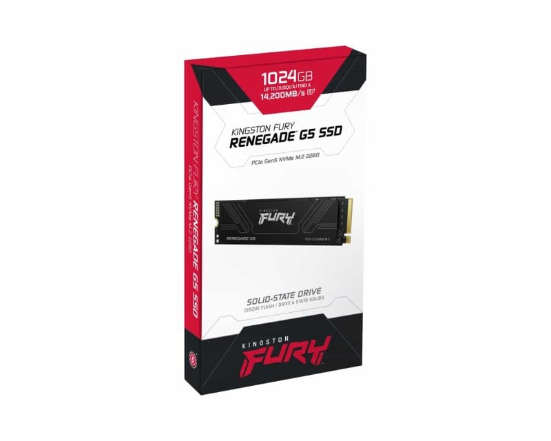 Fotografija proizvoda: 1TB M.2 NVMe SFYR2S/1T0 SSD FURY Renegade G5 SSD