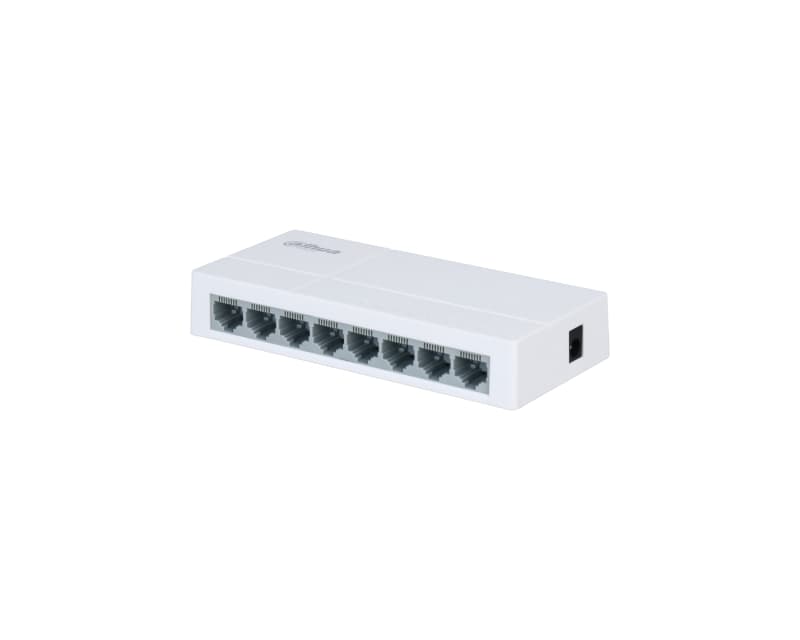 Fotografija proizvoda: PFS3008-8ET-L 8-portni stolni Fast Ethernet prekidač