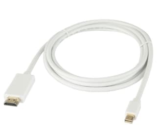 Fotografija proizvoda: Mini DisplayPort (M) - HDMI (M) (aktivni mod) 1.8m beli