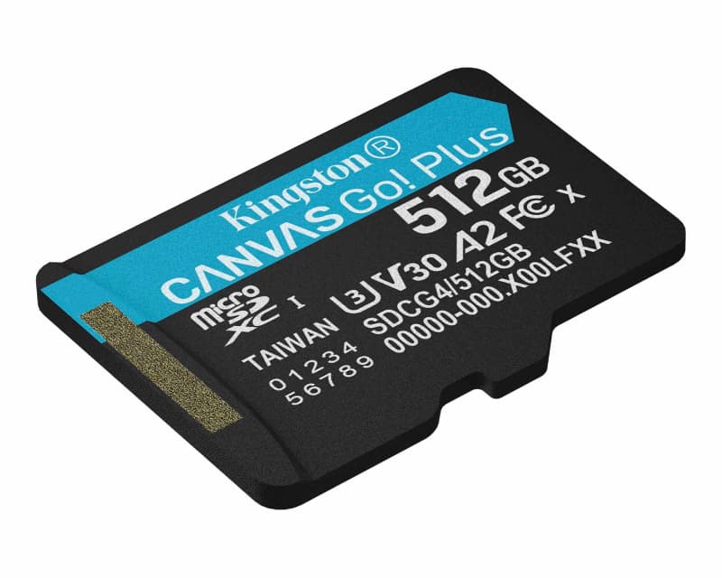 Fotografija proizvoda: Memorijska kartica U3 V30 microSDXC 512GB Canvas Go Plus 200MB/s A2 SDCG4/512GBSP