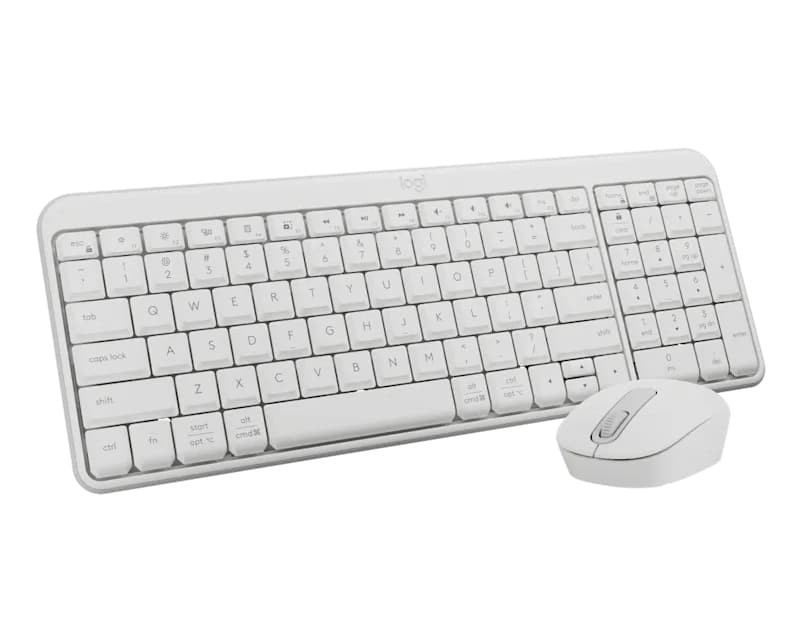 Fotografija proizvoda: MK251 Bežična Bluetooth tastatura + miš beli