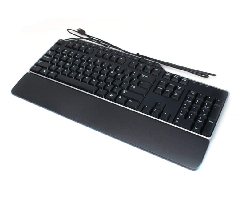 Fotografija proizvoda: Poslovna multimedijalna tastatura KB522, USB, US raspored, crna