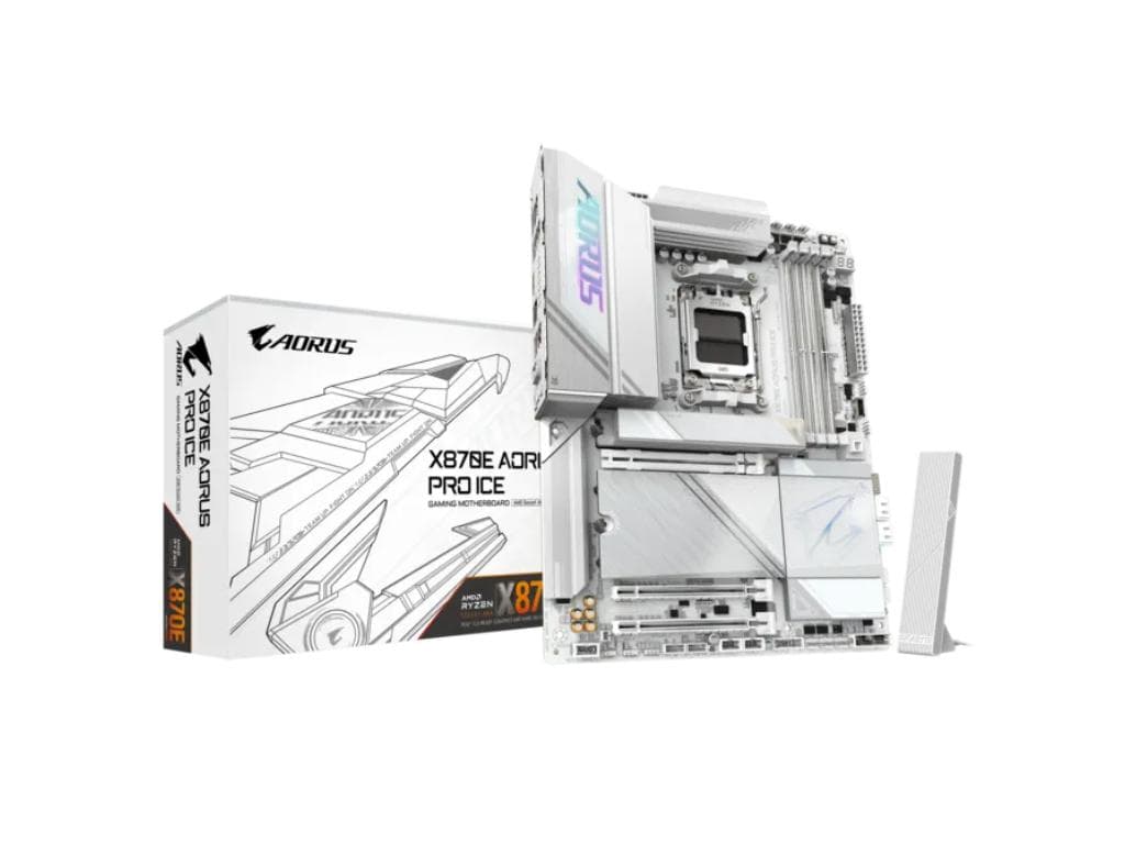 Fotografija proizvoda: Maticna ploca GIGABYTE X870E AORUS PRO ICE 1.0/AM5