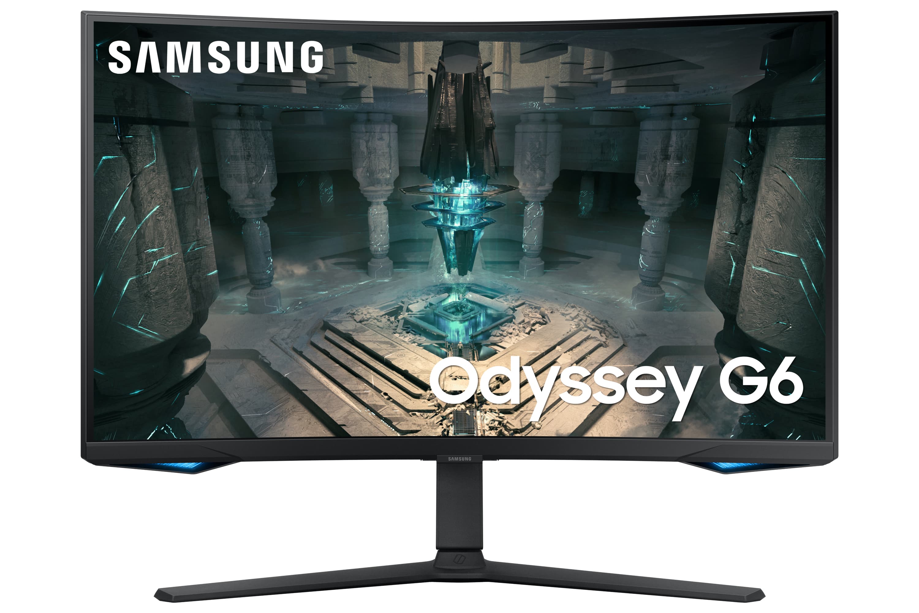 Fotografija proizvoda: Monitor SAMSUNG LS32BG650EUXEN 32"/VA,zakrivljen/2560x1440/240Hz/1ms MPRT/HDMIx2,DP,USB,LAN/freesync