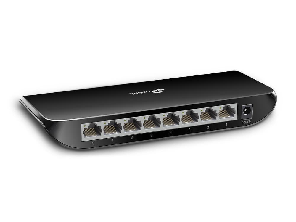 Fotografija proizvoda: Switch TP-LINK TL-SG1008D Gigabit/8x RJ45/10/100/1000Mbps/plasticno kuciste