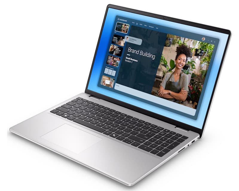 Fotografija proizvoda: 16 DC16251 16 inčni FHD+ 300nits Core 7 150U 16GB 512GB SSD Backlit FP metalni silver laptop