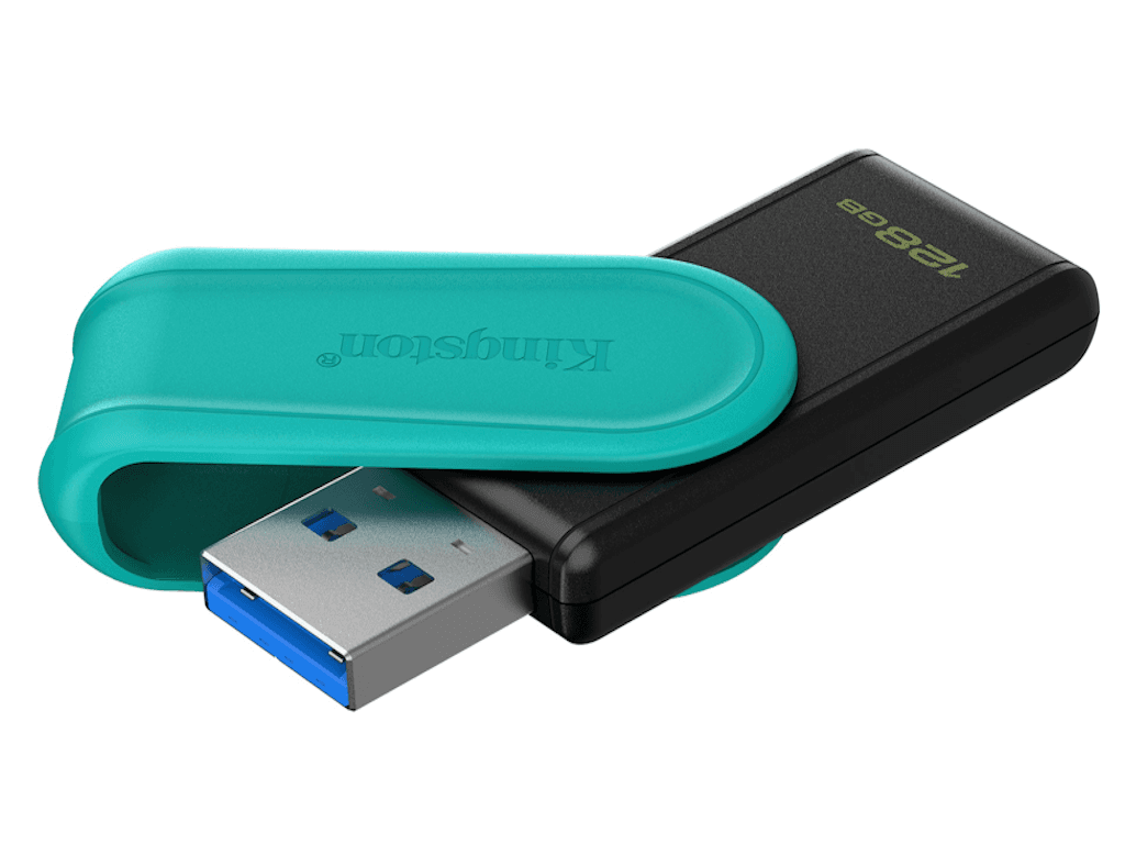 Fotografija proizvoda: USB memorija KINGSTON DTXS/128GB/DataTraveler Exodia S/3.2/crno-zelena