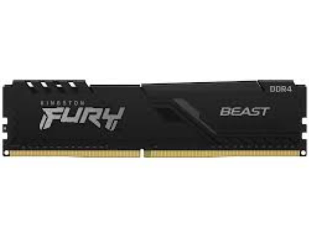 Fotografija proizvoda: Memorija KINGSTON 8GB/DIMM/DDR4/3200MHz/CL16/FURY Beast