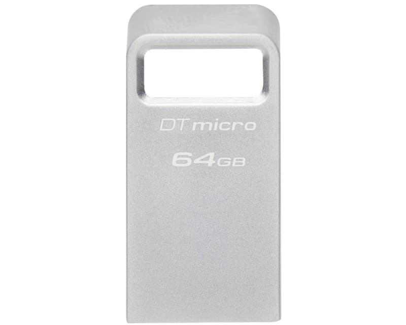 Fotografija proizvoda: 64GB DataTraveler Micro USB 3.2 flash DTMC3G2/64GB srebrni