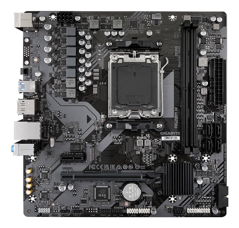 Fotografija proizvoda: Maticna ploca GIGABYTE A620M H 1.0/AM5