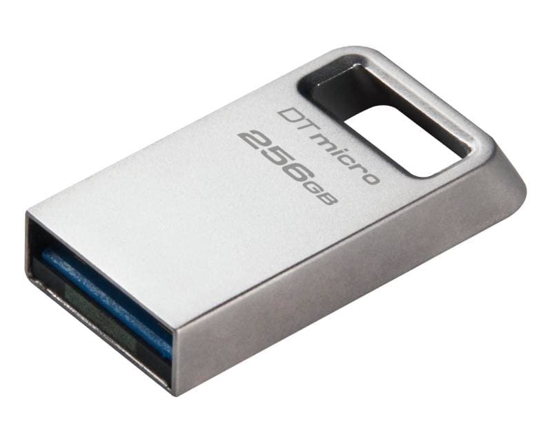 Fotografija proizvoda: 256GB DataTraveler Micro USB 3.2 flash DTMC3G2/256GB srebrni