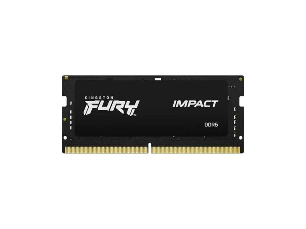 Fotografija proizvoda: Memorija KINGSTON 16GB/DDR5/SODIMM/6000MHz/1Rx8/CL38/FURY Impact