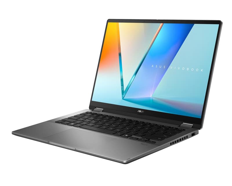 Fotografija proizvoda: Vivobook 14 Flip TP3407SA-SG155W (14 inča WUXGA OLED Touch ekran, Ultra 7 258V, 32GB, SSD 1TB, Win11 Home) laptop