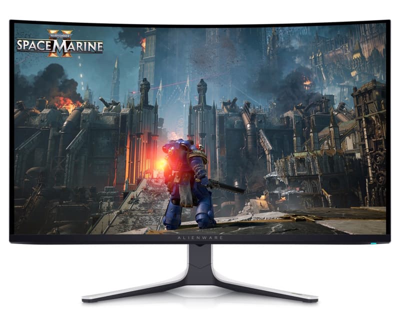 Fotografija proizvoda: 31.5 inčni AW3225QF 4K OLED 240Hz G-Sync Alienware Gaming beli monitor