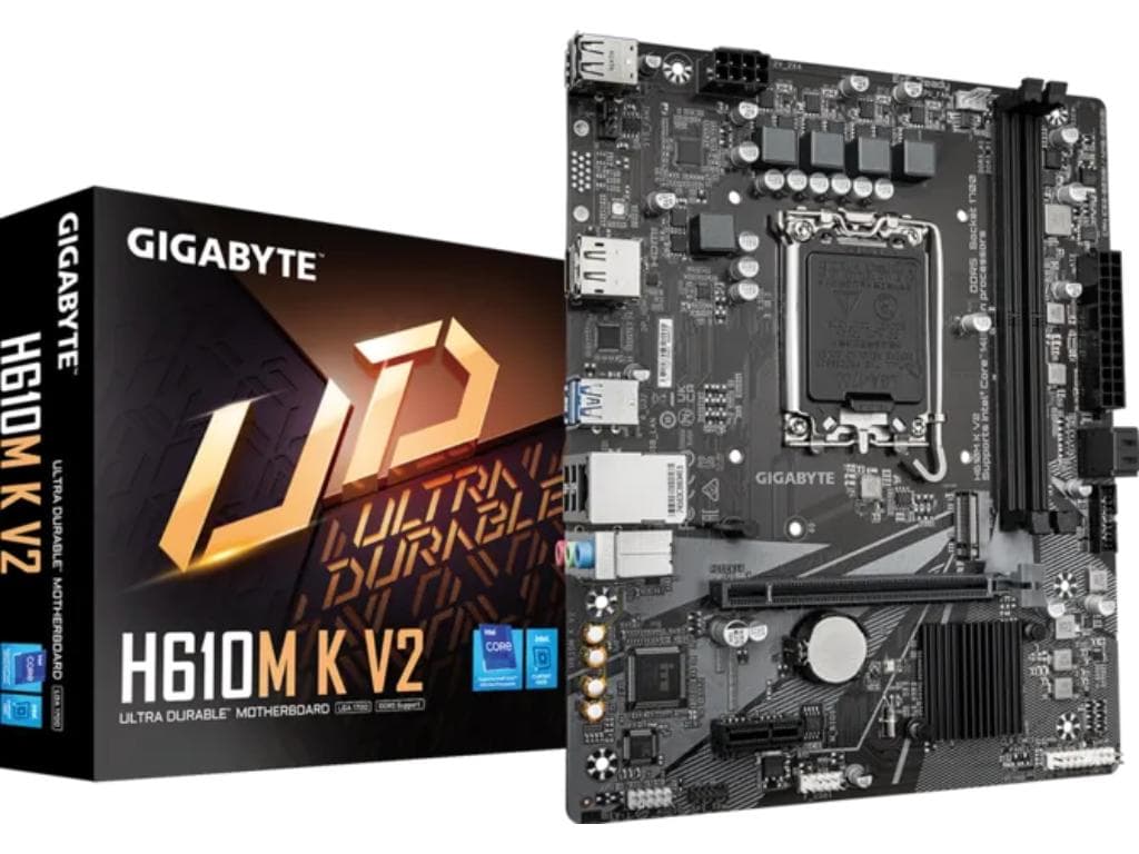 Fotografija proizvoda: Maticna ploca GIGABYTE H610M K V2 DDR5 HDMI/LGA1700