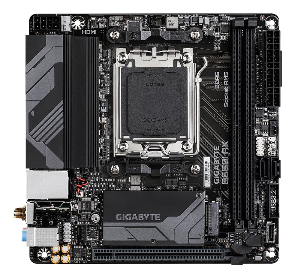 Fotografija proizvoda: B650I AX rev. 1.x motherboard