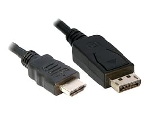 Fotografija proizvoda: Kabl DisplayPort (M) - HDMI (M) 1.8m crni
