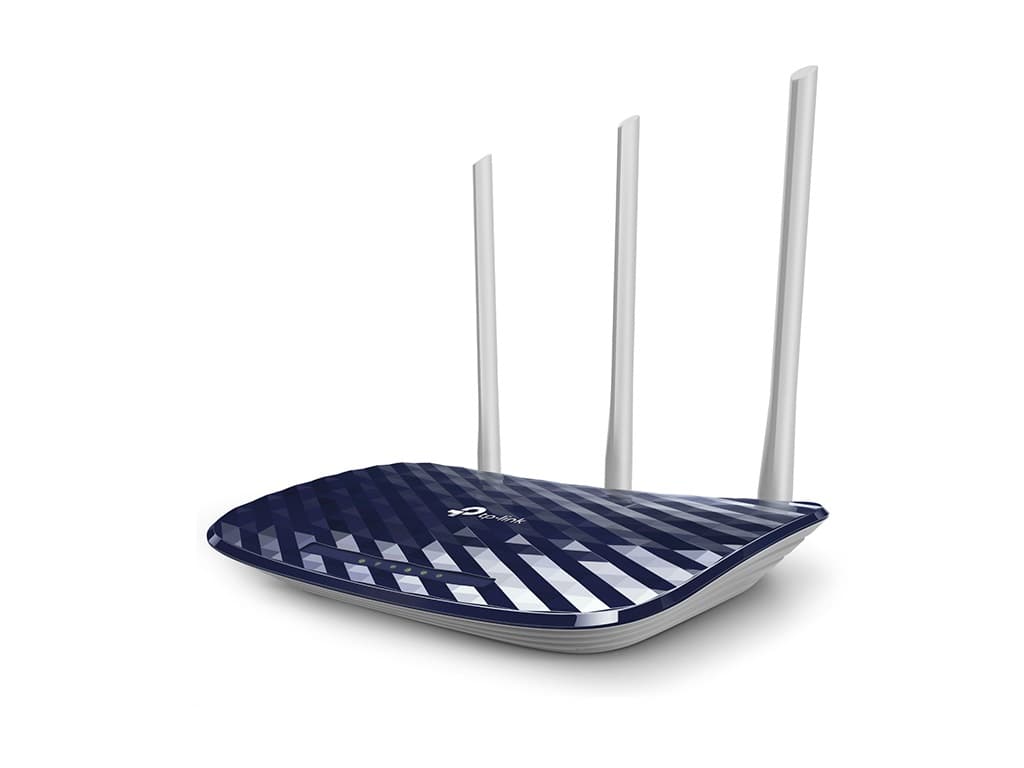 Fotografija proizvoda: Bežicni ruter TP-LINK ARCHER C20 Wi-Fi/AC750/433Mbps/300Mbps/1xWAN 4xLAN/3 antene