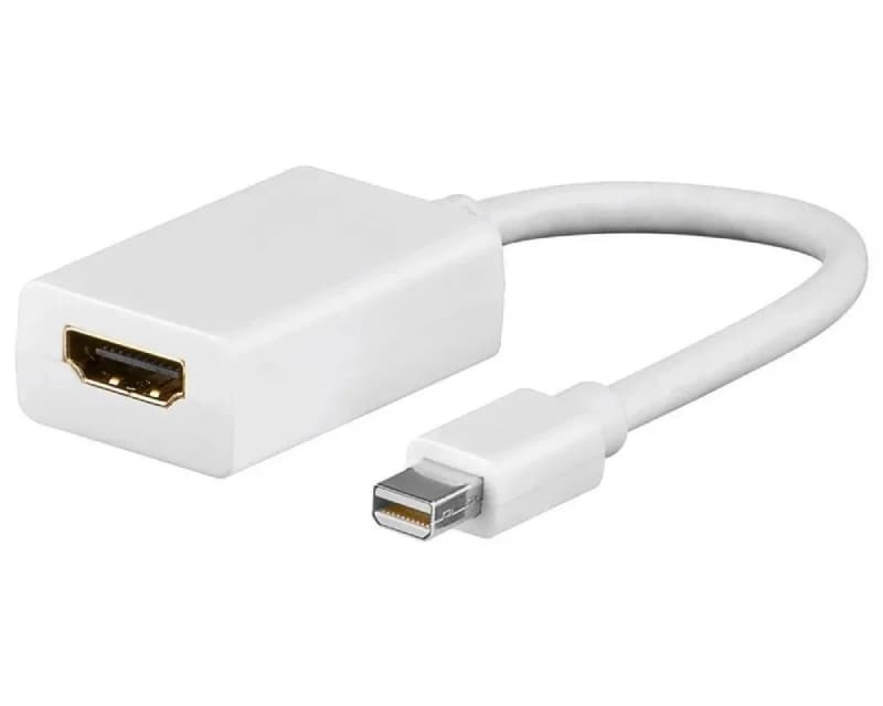 Fotografija proizvoda: Adapter-konvertor Mini DisplayPort (M) - HDMI (Ž) crni