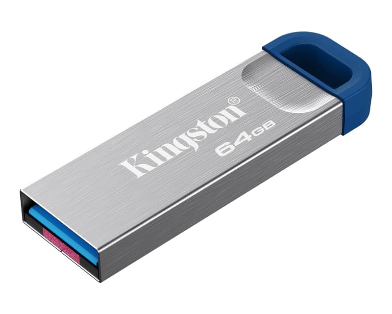 Fotografija proizvoda: 64GB DataTraveler Kyson G2 USB 3.2 fleš DTKNG2/64GB sivi