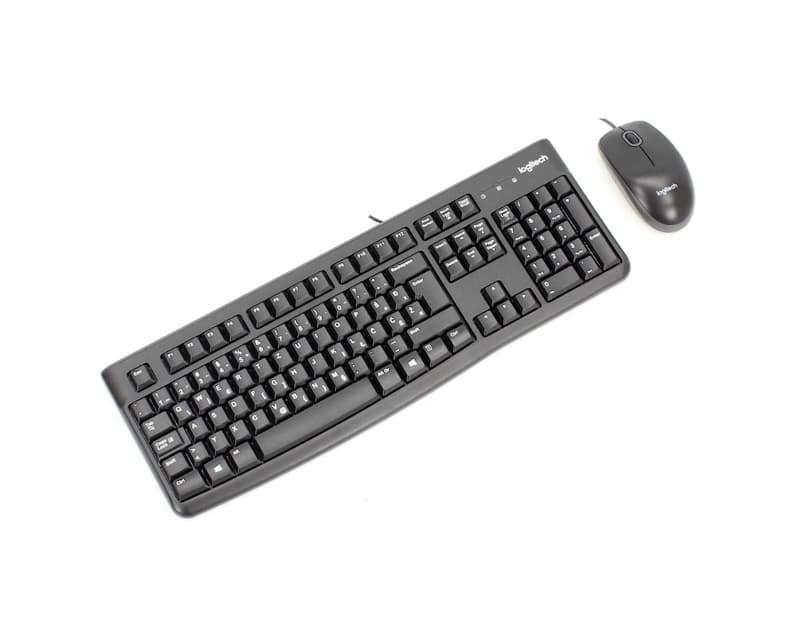 Fotografija proizvoda: MK120 Desktop USB YU tastatura + USB miš Retail