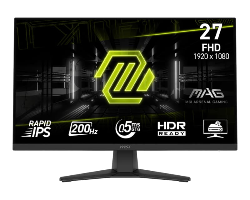 Fotografija proizvoda: 27 inča MAG 272F FHD 1920x1080 Rapid IPS 200 Hz HDR Ready gaming monitor
