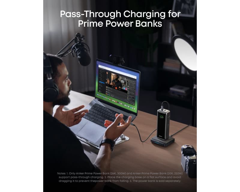 Fotografija proizvoda: Prime charging dock, 150W, black