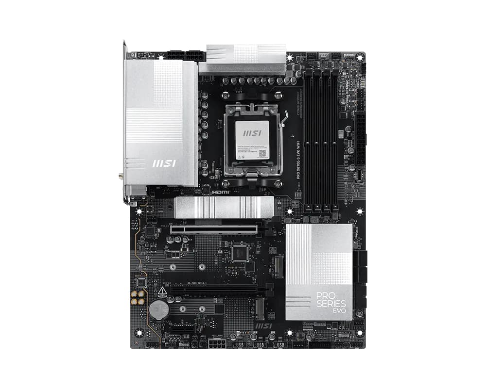 Fotografija proizvoda: PRO X870E-S EVO WIFI matična ploča