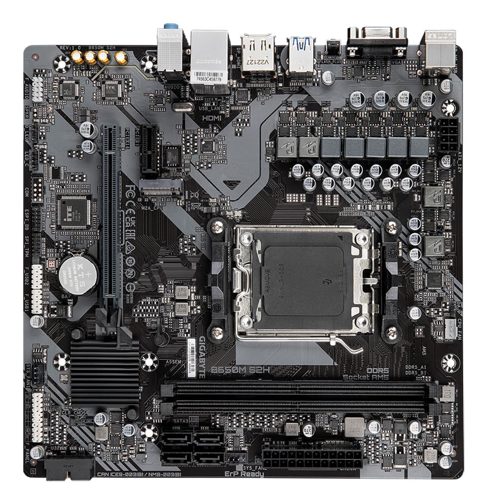 Fotografija proizvoda: B650M S2H rev. 1.x motherboard