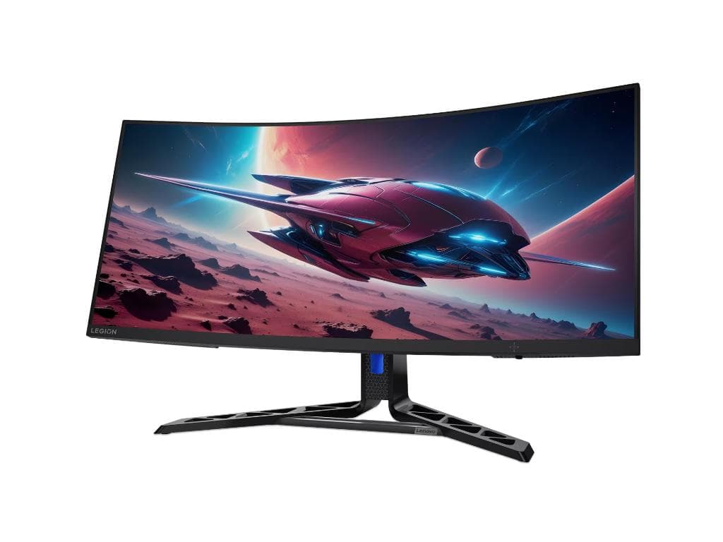 Fotografija proizvoda: Monitor LENOVO Legion R34w-30 34"/3440x1440/180Hz/1ms/2x HDMI, 1x DP/tilt, swivel, height/curved/crn