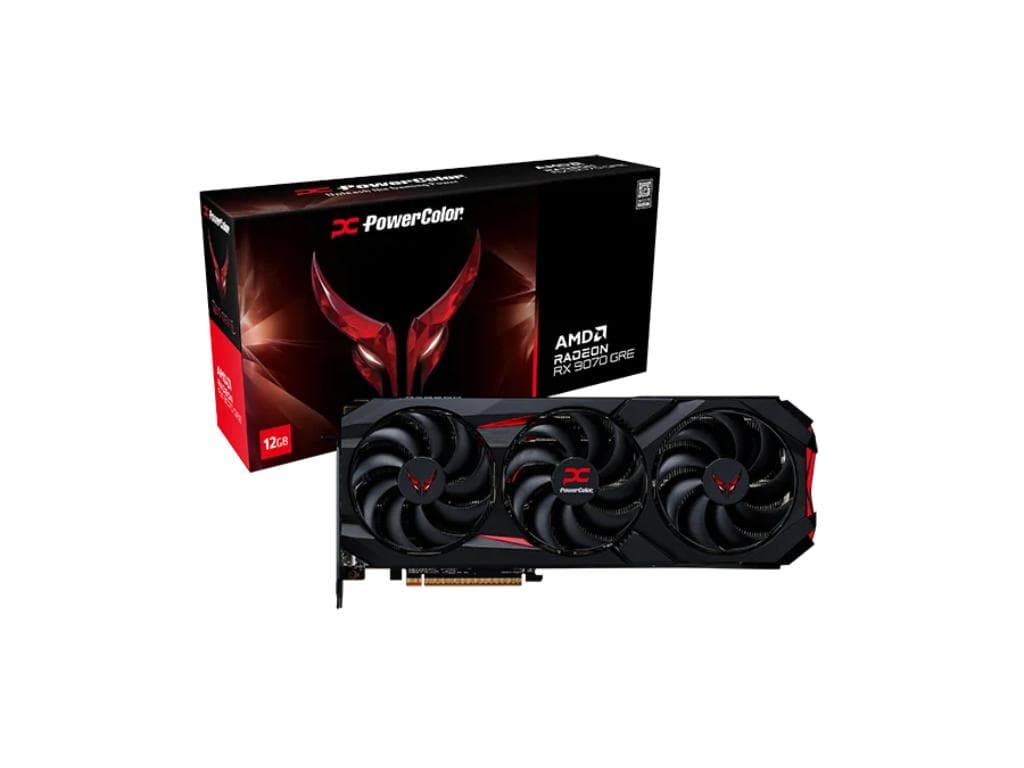 Fotografija proizvoda: Graficka karta POWERCOLOR Red Devil AMD/12GB/GDDR6/192bit/crna