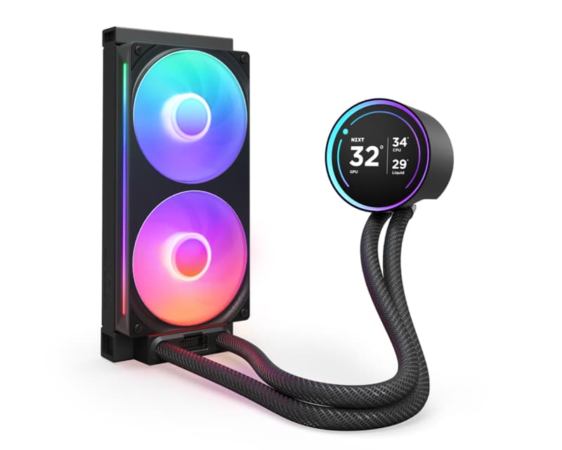 Fotografija proizvoda: Kraken Elite 240 RGB V2 vodeno hlađenje crno (RL-KR24E-B2)