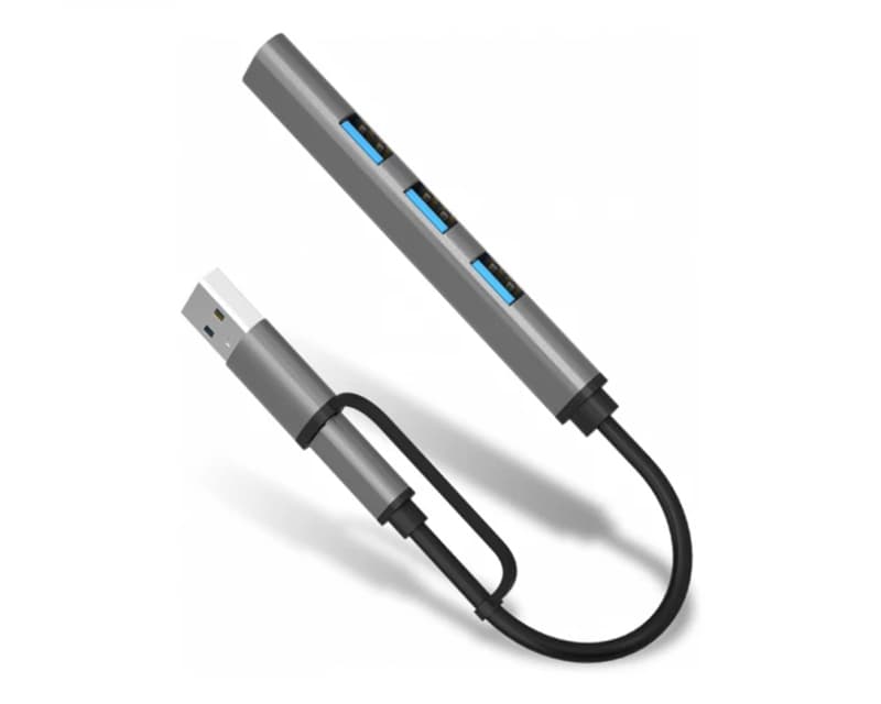Fotografija proizvoda: USB HUB 3.1 TIP C, USB na 4xUSB