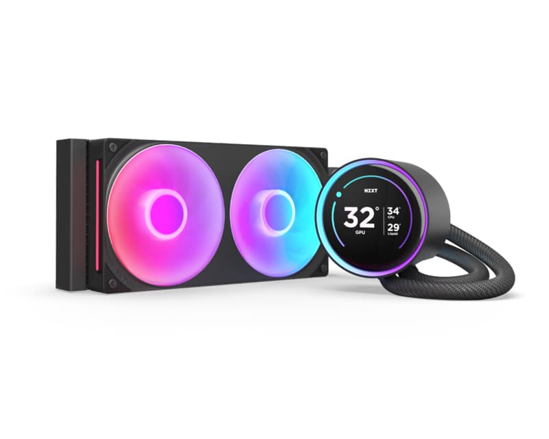 Fotografija proizvoda: Kraken Elite 240 RGB V2 vodeno hlađenje crno (RL-KR24E-B2)