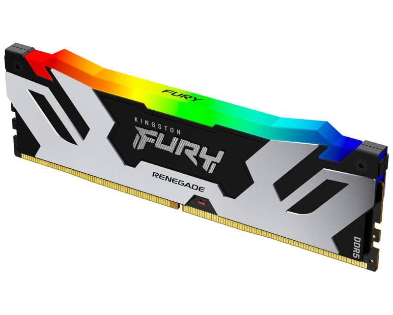 Fotografija proizvoda: DIMM DDR5 16GB 6400MT/s KF564C32RSA-16 FURY Renegade RGB XMP